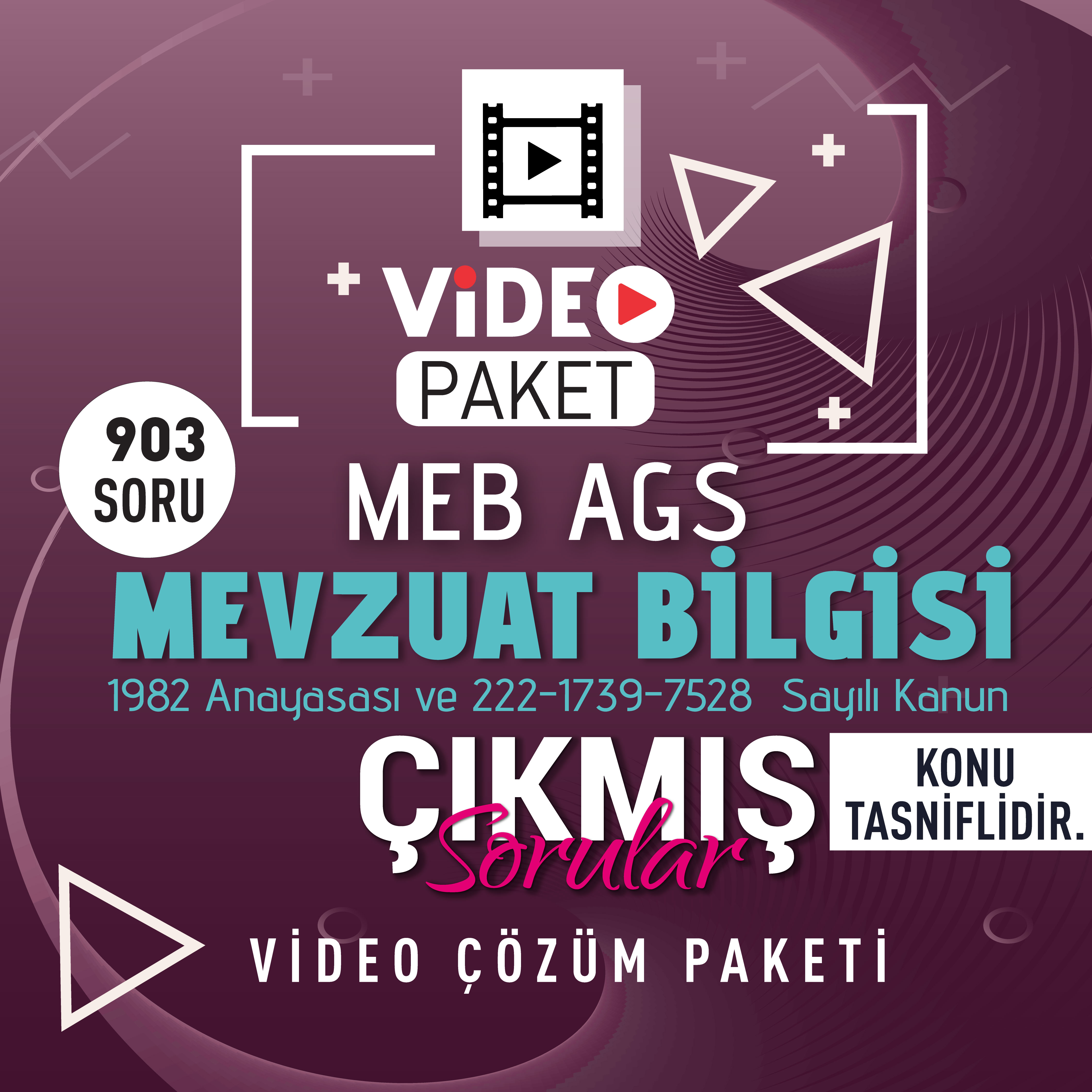 2026 Meb Ags Mevzuat Bilgisi Orijinal Çıkmış Sorular Konu Tasnifli Video Paketi