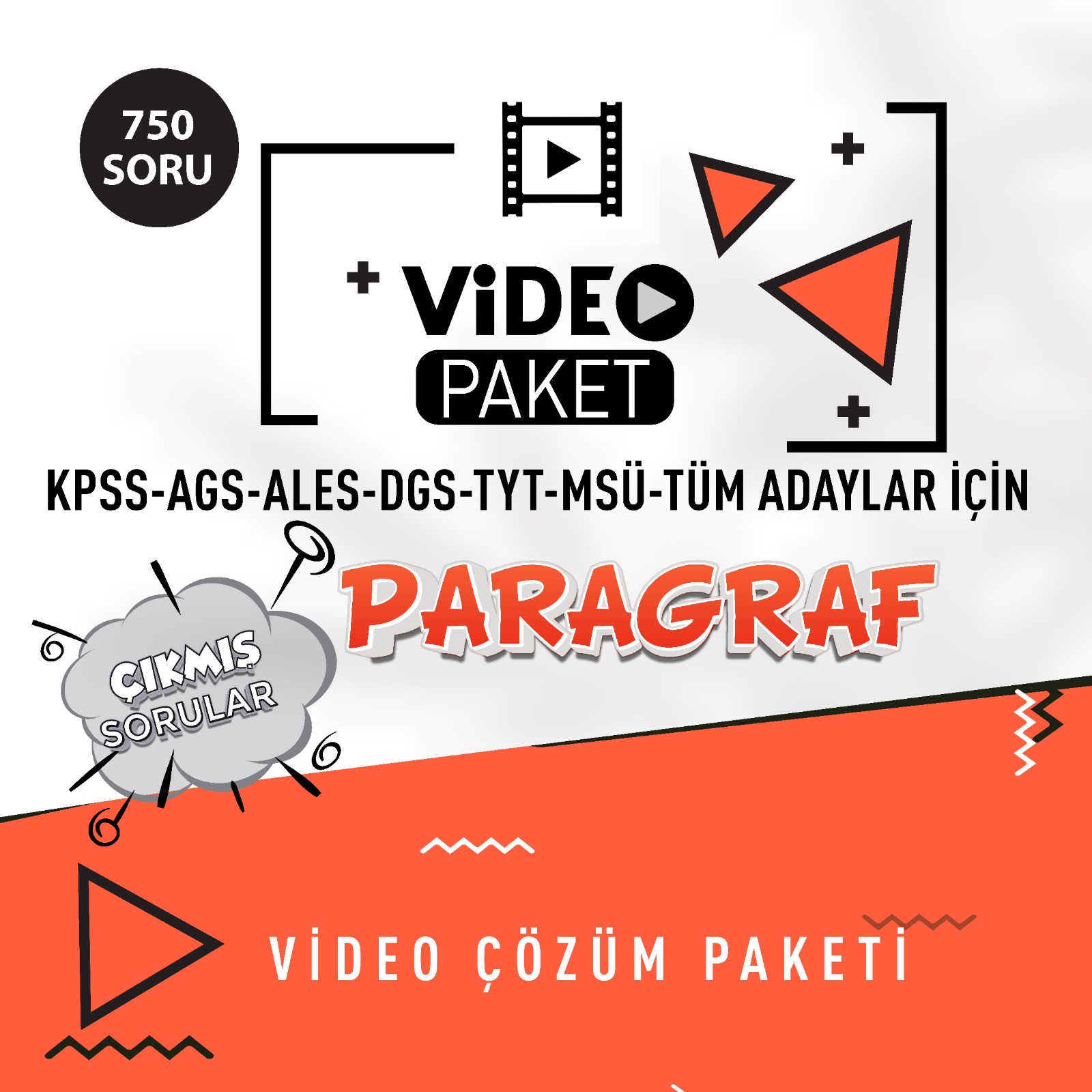 2026 Paragraf Orijinal Çıkmış Sorular  Video Paketi Gizem Ural